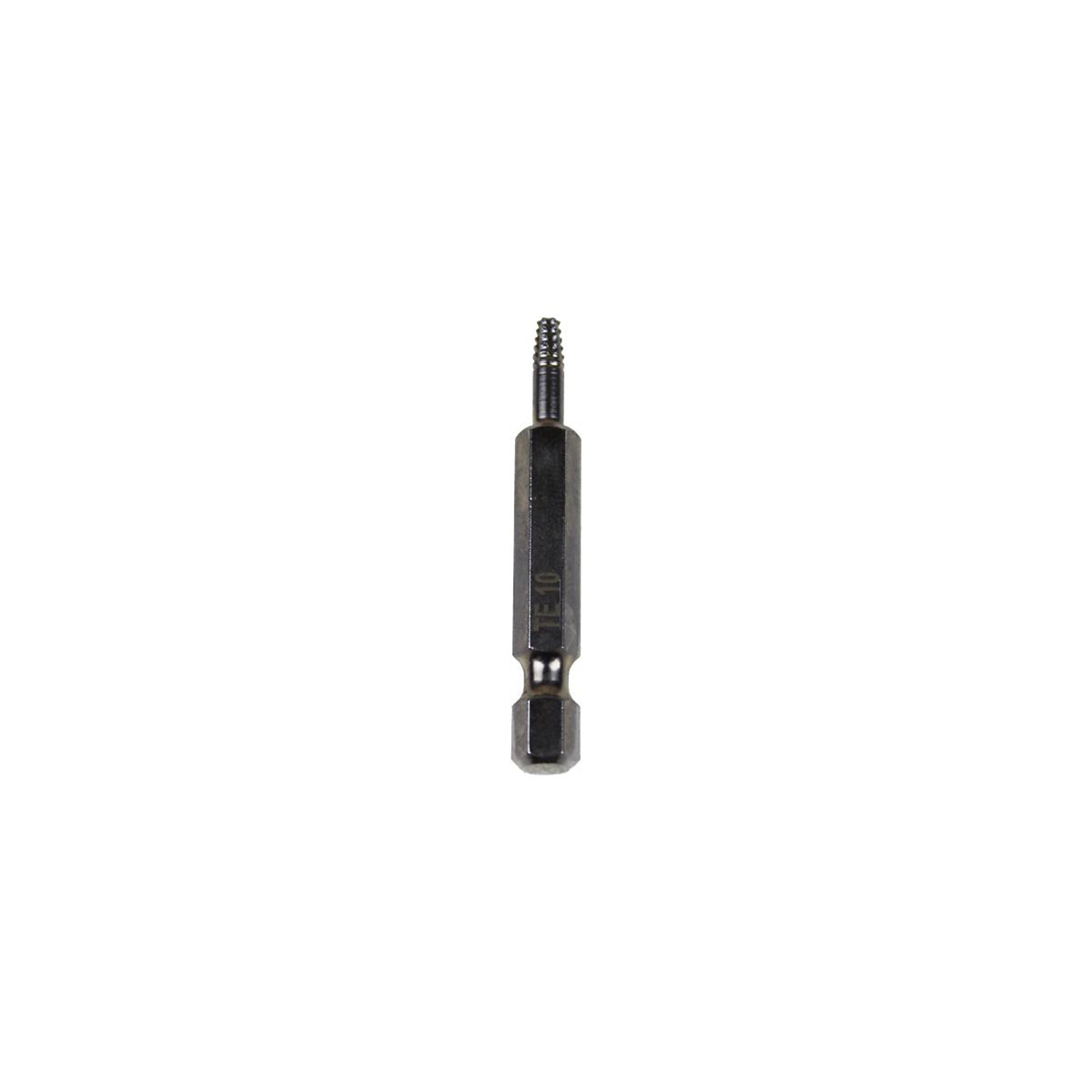 K Tool International Screw Extractor T10 — 1/4in. Shank, 50mm Length, Chrome-Plated, Model# KTI75411